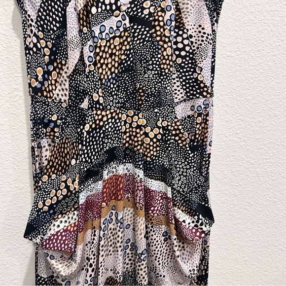 BCBGeneration Della Drape Midi Dress - Picture 4 of 5